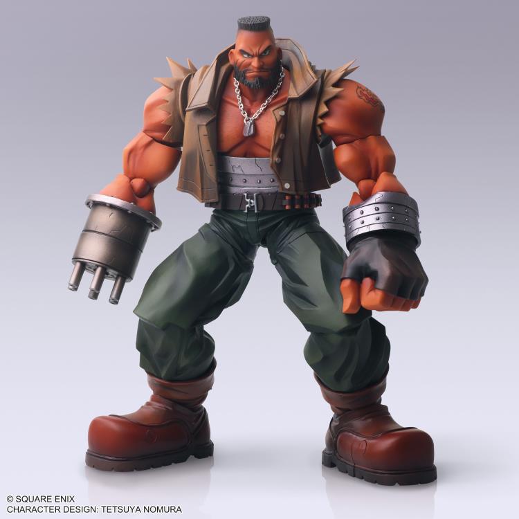 Final Fantasy VII Bring Arts Barret Wallace مجسم باريت فاينال فانتاسي 7