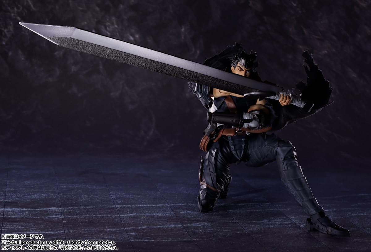 TAMASHII NATIONS - Berserk - Guts (Berserker Armor), Bandai Spirits S.H.Figuarts Action Figure مجسم قاتس بيرزيرك المدرع