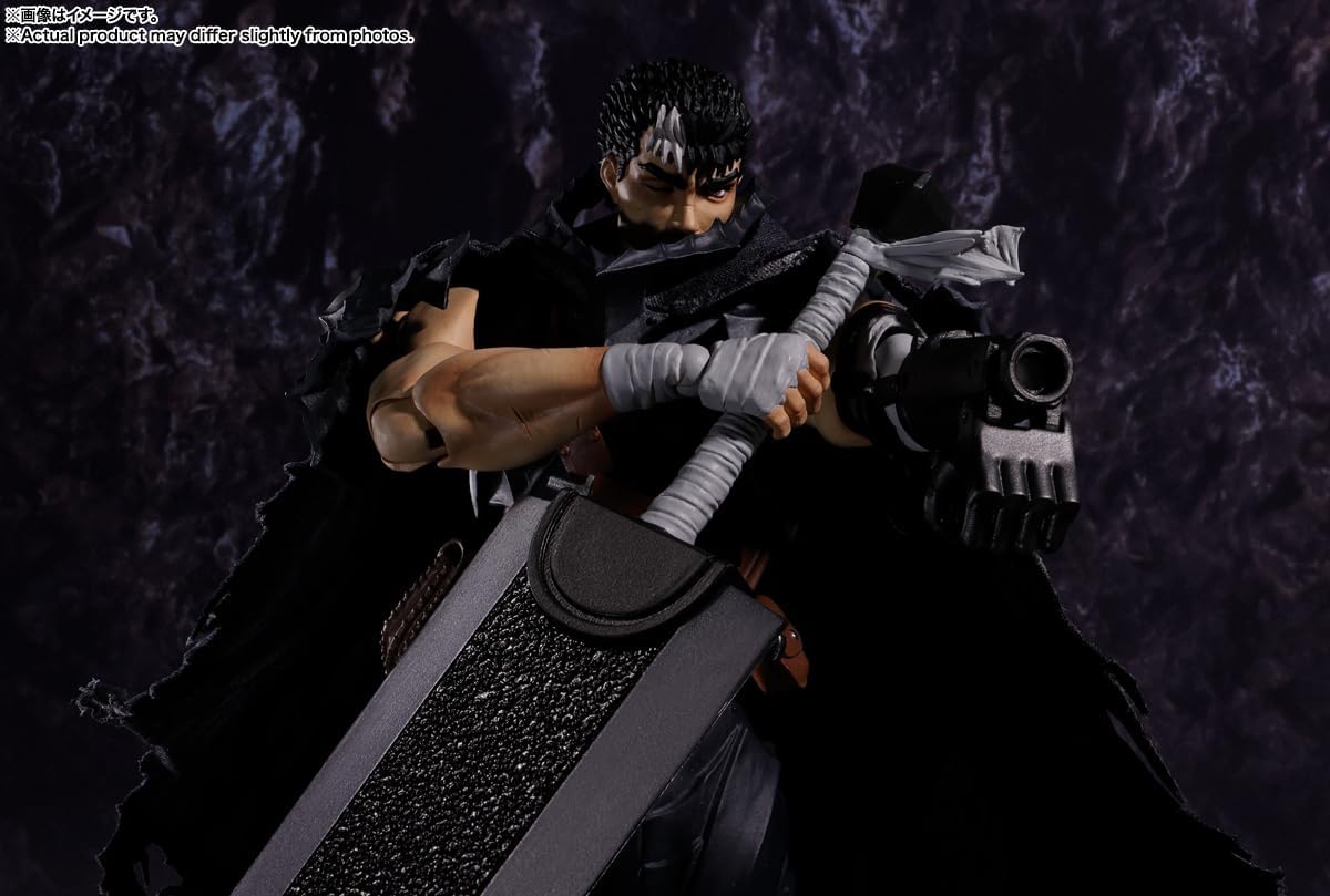 TAMASHII NATIONS - Berserk - Guts (Berserker Armor), Bandai Spirits S.H.Figuarts Action Figure مجسم قاتس بيرزيرك المدرع