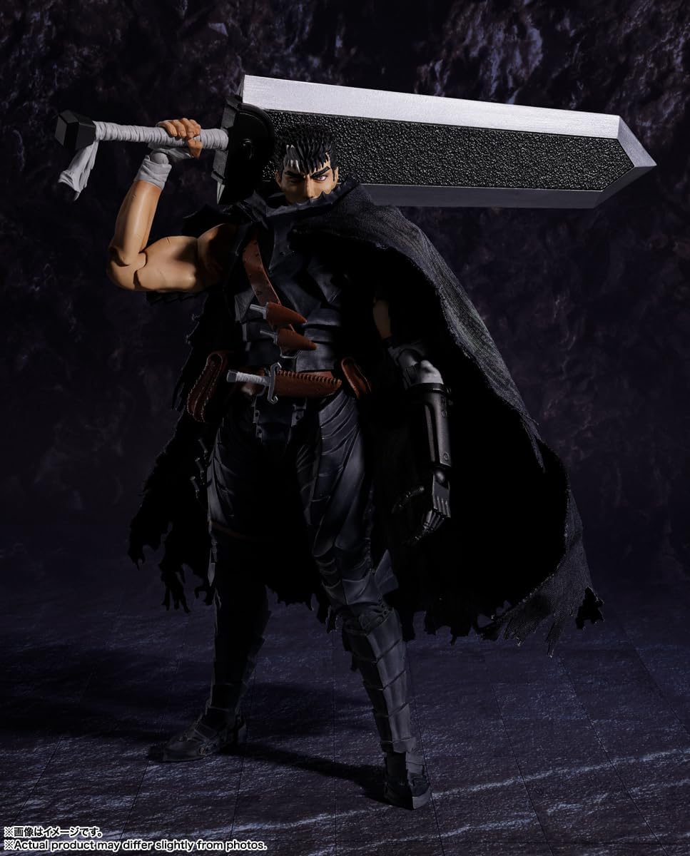 TAMASHII NATIONS - Berserk - Guts (Berserker Armor), Bandai Spirits S.H.Figuarts Action Figure مجسم قاتس بيرزيرك المدرع