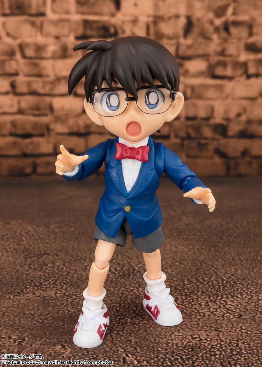 BANDAI SPIRITS TAMASHII NATIONS - Case Closed - Conan Edogawa -Resolution Edition-, S.H.Figuarts Action Figure مجسم المحقق كونان