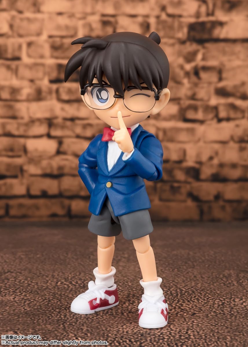 BANDAI SPIRITS TAMASHII NATIONS - Case Closed - Conan Edogawa -Resolution Edition-, S.H.Figuarts Action Figure مجسم المحقق كونان