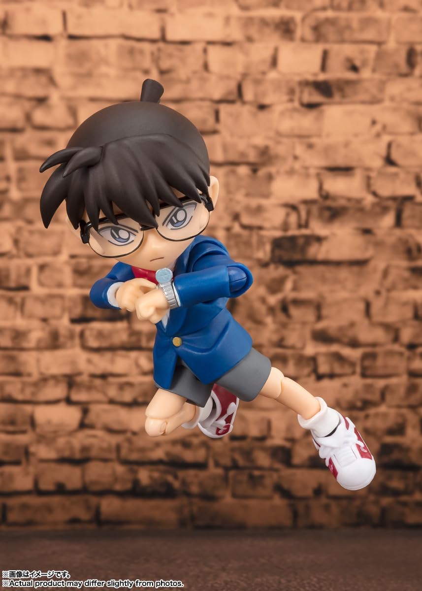 BANDAI SPIRITS TAMASHII NATIONS - Case Closed - Conan Edogawa -Resolution Edition-, S.H.Figuarts Action Figure مجسم المحقق كونان