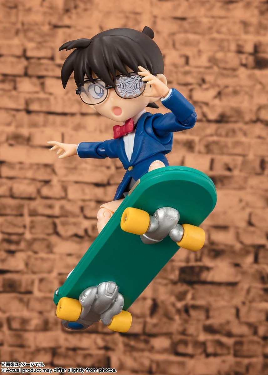 BANDAI SPIRITS TAMASHII NATIONS - Case Closed - Conan Edogawa -Resolution Edition-, S.H.Figuarts Action Figure مجسم المحقق كونان