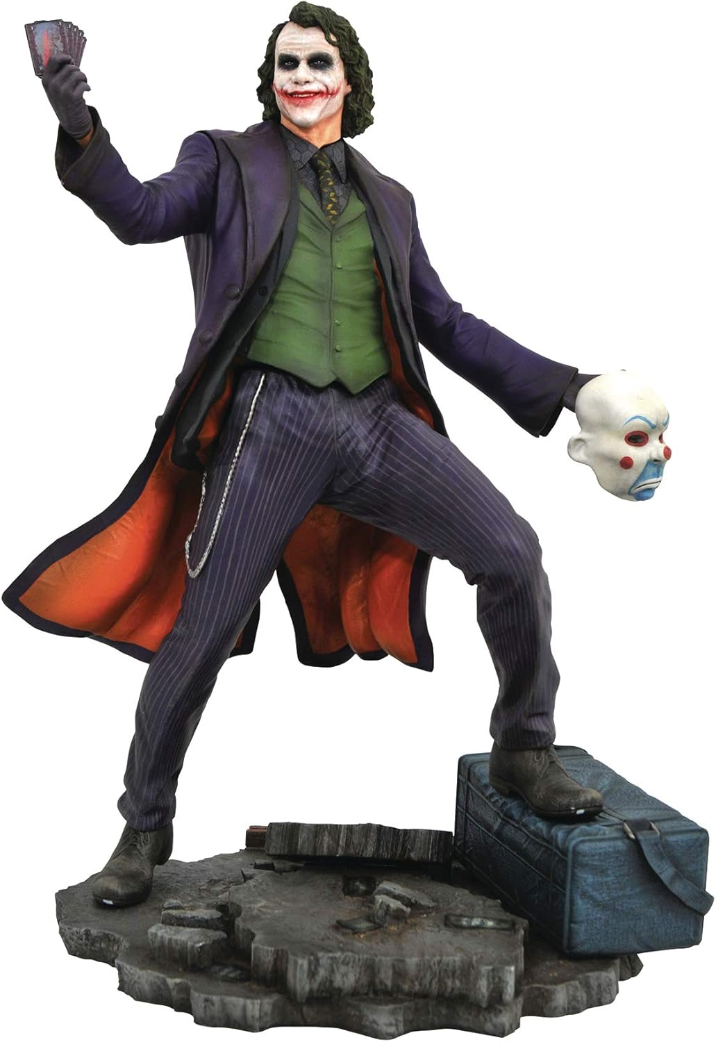 DIAMOND SELECT TOYS DC Gallery: The Dark Knight: The Joker PVC Figure مجسم باتمان فارس الظلام