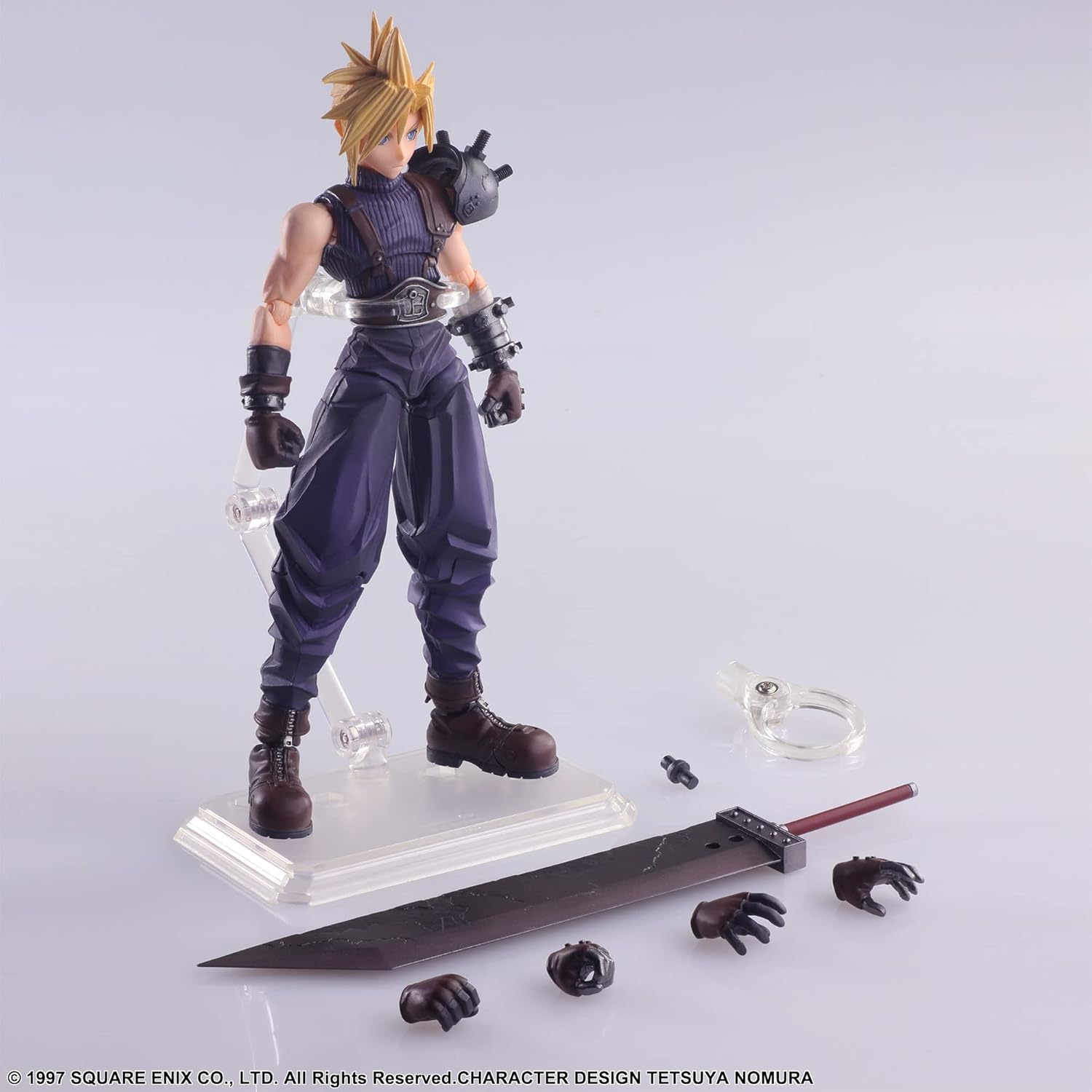 Final Fantasy VII Bring Arts Cloud Strife مجسم كلاود بطل فاينال فانتاسي 7