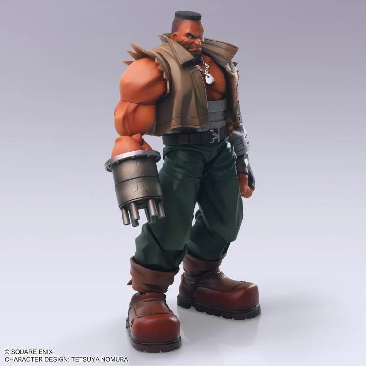 Final Fantasy VII Bring Arts Barret Wallace مجسم باريت فاينال فانتاسي 7