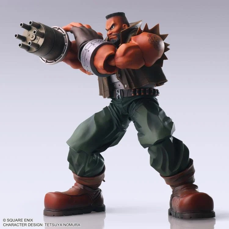 Final Fantasy VII Bring Arts Barret Wallace مجسم باريت فاينال فانتاسي 7