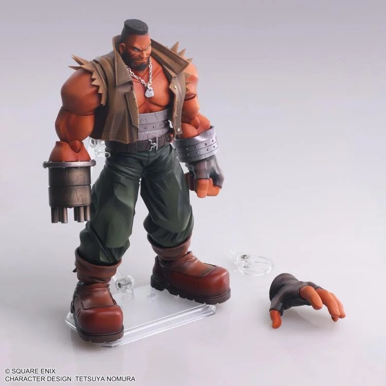 Final Fantasy VII Bring Arts Barret Wallace مجسم باريت فاينال فانتاسي 7