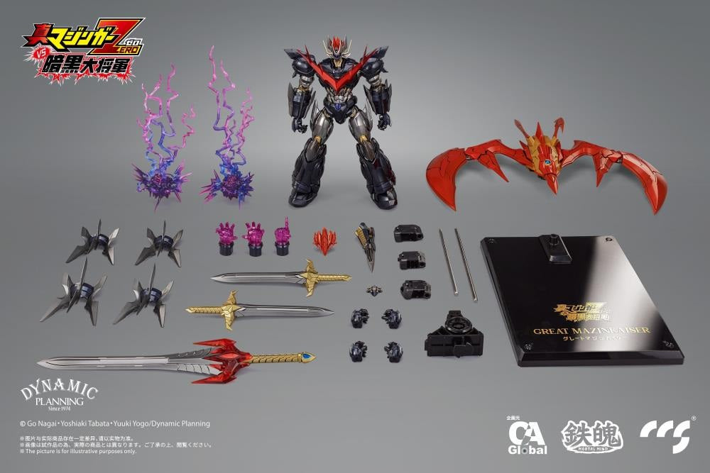 Shin Mazinger ZERO Vs. Great General of Darkness MORTAL MIND Great Mazinkaiser Figure  CCSTOYS مجسم مازينكايزر العظيم